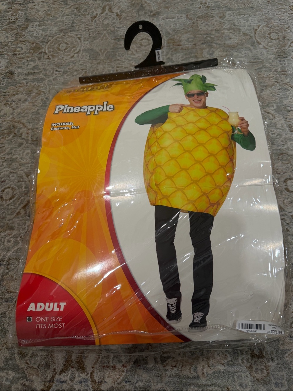 Pineapple Halloween costume